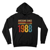 Retro Vintage Awesome Since 1988 Limited Edition Hoodie