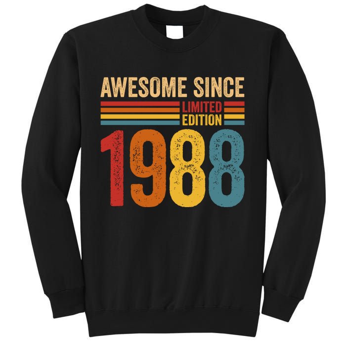 Retro Vintage Awesome Since 1988 Limited Edition Sweatshirt