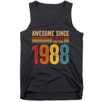 Retro Vintage Awesome Since 1988 Limited Edition Tank Top