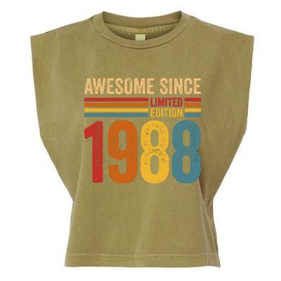 Retro Vintage Awesome Since 1988 Limited Edition Garment-Dyed Women's Muscle Tee