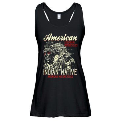 Retro Vintage American For Old Biker Ladies Essential Flowy Tank