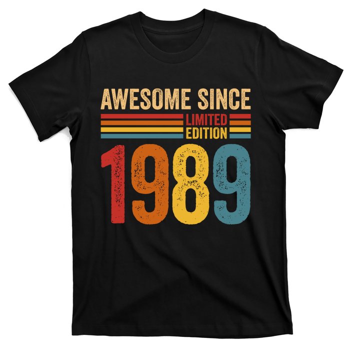 Retro Vintage Awesome Since 1989 Limited Edition T-Shirt