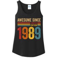 Retro Vintage Awesome Since 1989 Limited Edition Ladies Essential Tank