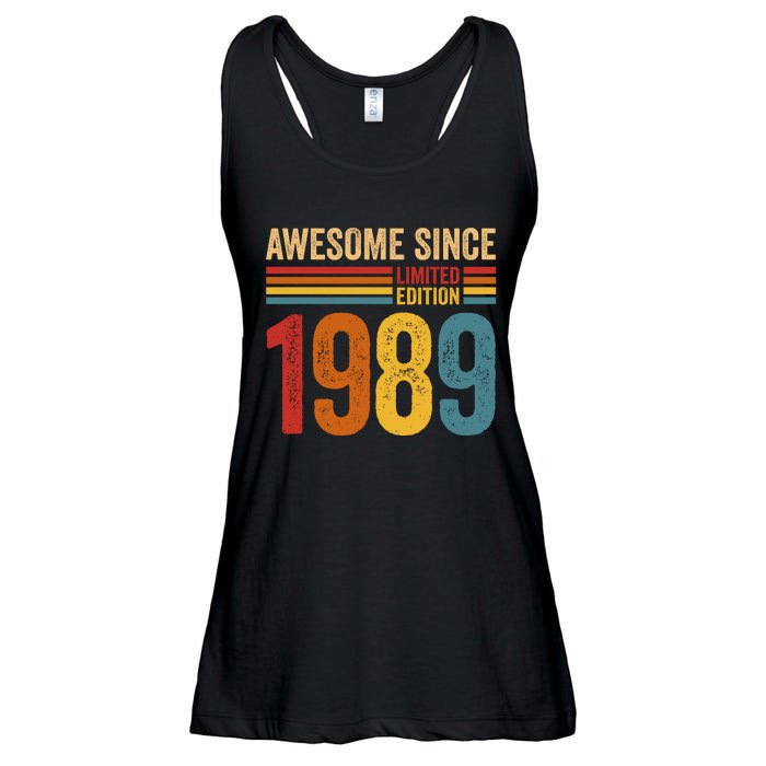 Retro Vintage Awesome Since 1989 Limited Edition Ladies Essential Flowy Tank