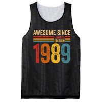 Retro Vintage Awesome Since 1989 Limited Edition Mesh Reversible Basketball Jersey Tank