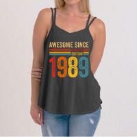 Retro Vintage Awesome Since 1989 Limited Edition Women's Strappy Tank