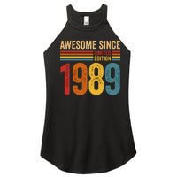 Retro Vintage Awesome Since 1989 Limited Edition Women's Perfect Tri Rocker Tank