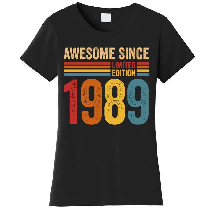 Retro Vintage Awesome Since 1989 Limited Edition Women's T-Shirt