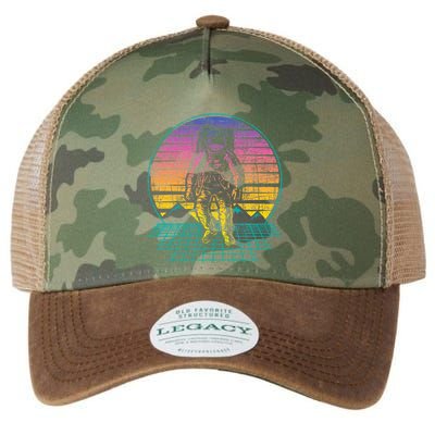 Retro Vintage Astronaut Spaceman Universe Planets Galaxy Legacy Tie Dye Trucker Hat