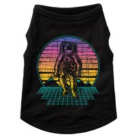 Retro Vintage Astronaut Spaceman Universe Planets Galaxy Doggie Tank