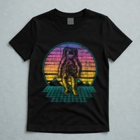 Retro Vintage Astronaut Spaceman Universe Planets Galaxy T-Shirt