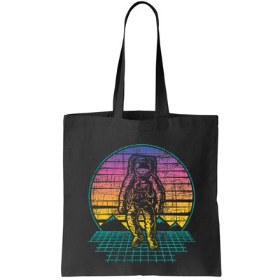 Retro Vintage Astronaut Spaceman Universe Planets Galaxy Bag