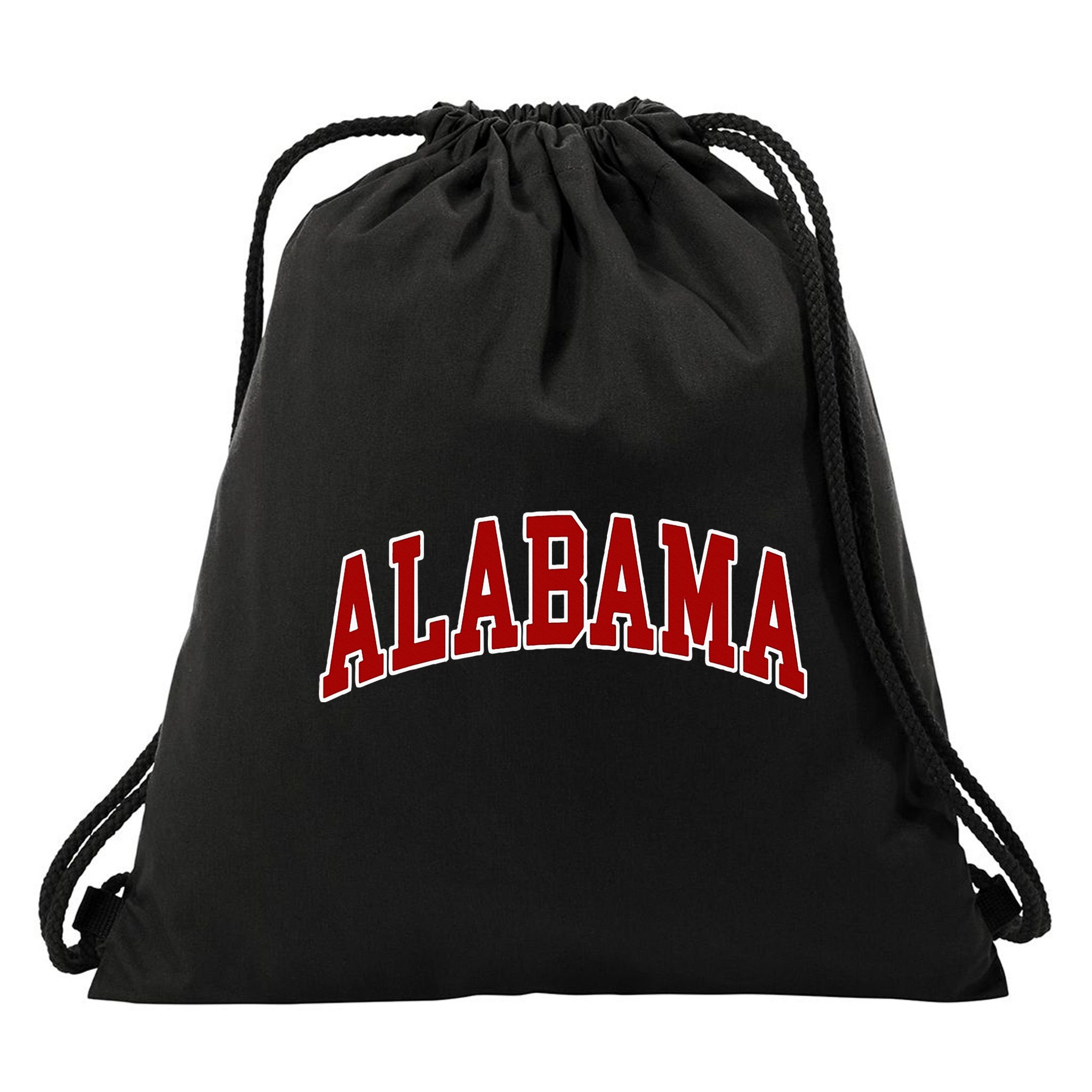 Retro Vintage Alabama AL United States Varsity Style Drawstring Bag