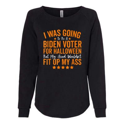 Republicans Voter Anti Joe Biden Halloween Costume Womens California Wash Sweatshirt