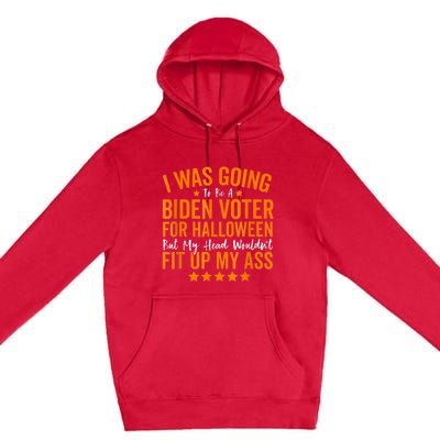 Republicans Voter Anti Joe Biden Halloween Costume Premium Pullover Hoodie