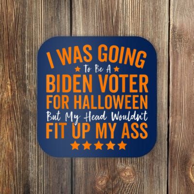 Republicans Voter Anti Joe Biden Halloween Costume Coaster