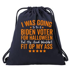 Republicans Voter Anti Joe Biden Halloween Costume Drawstring Bag