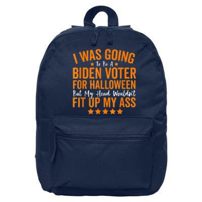 Republicans Voter Anti Joe Biden Halloween Costume 16 in Basic Backpack