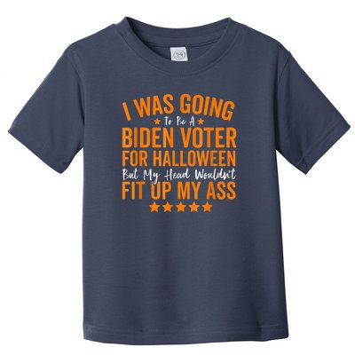 Republicans Voter Anti Joe Biden Halloween Costume Toddler T-Shirt