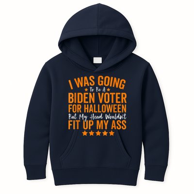 Republicans Voter Anti Joe Biden Halloween Costume Kids Hoodie