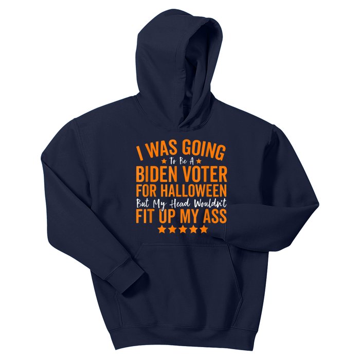 Republicans Voter Anti Joe Biden Halloween Costume Kids Hoodie