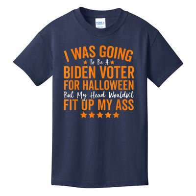 Republicans Voter Anti Joe Biden Halloween Costume Kids T-Shirt