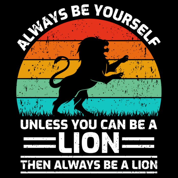 Retro Vintage Always Be Yours Unless You Can Be A Lion Gift Doggie Tank