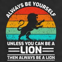 Retro Vintage Always Be Yours Unless You Can Be A Lion Gift Golf Towel