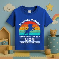 Retro Vintage Always Be Yours Unless You Can Be A Lion Gift Toddler T-Shirt