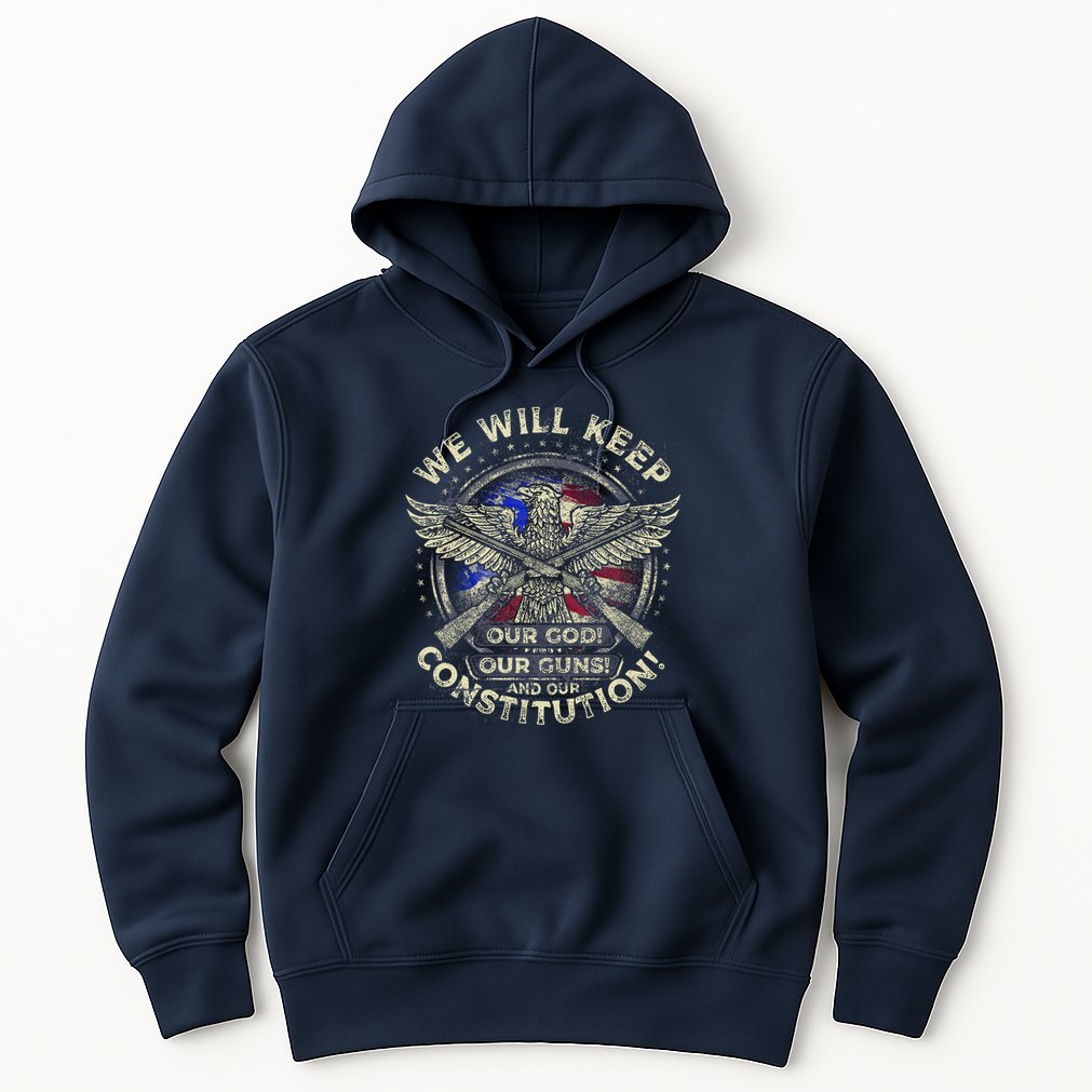 Retro Vintage America Amendment Hoodie