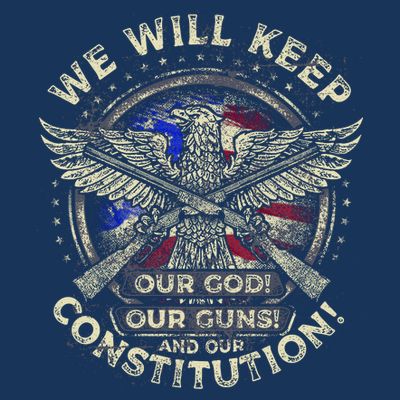 Retro Vintage America Amendment T-Shirt