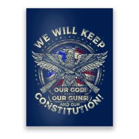 Retro Vintage America Amendment Poster