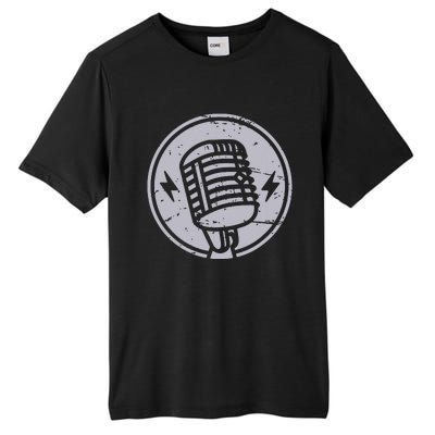 Retro Vintage Audio Engineer Sound Guy Tall Fusion ChromaSoft Performance T-Shirt