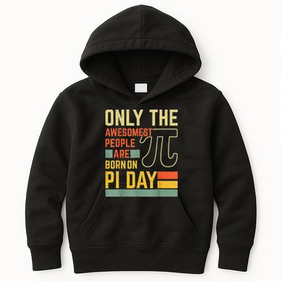 Retro Vintage Awesome People Born Birth On Pi Day teachers Kids Hoodie