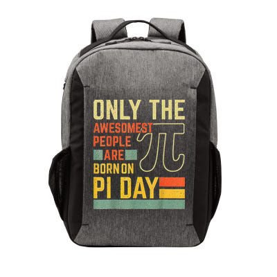 Retro Vintage Awesome People Born Birth On Pi Day teachers Vector Backpack