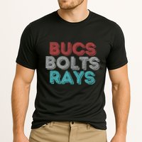 Retro Vintage Bucs Bolts Rays Performance Shirt
