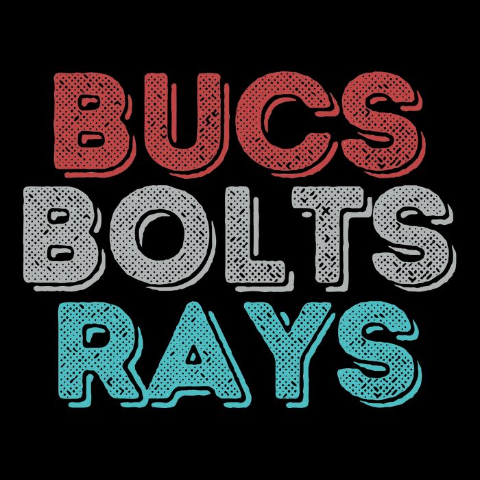 Retro Vintage Bucs Bolts Rays Bucket Hat
