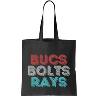 Retro Vintage Bucs Bolts Rays Bag