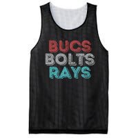 Retro Vintage Bucs Bolts Rays Mesh Reversible Basketball Jersey Tank