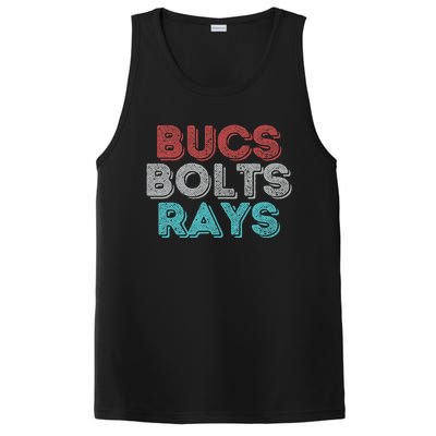 Retro Vintage Bucs Bolts Rays PosiCharge Competitor Tank