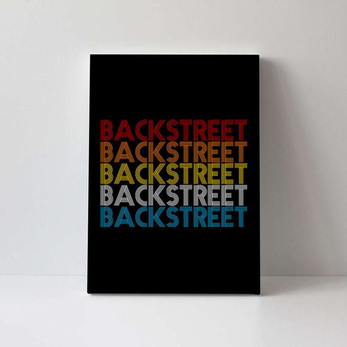 Retro Vintage Backstreet Canvas