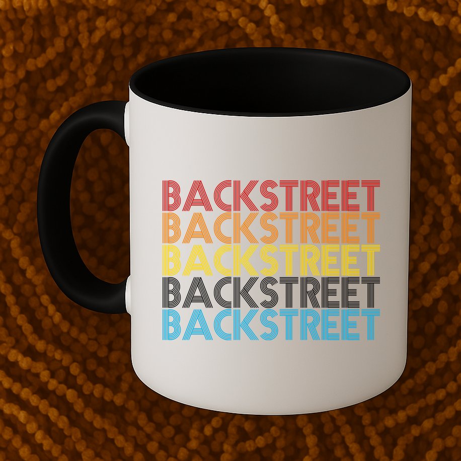 Retro Vintage Backstreet Mug