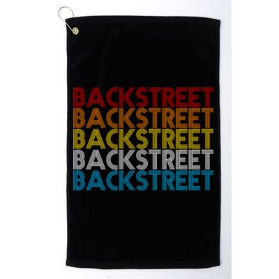 Retro Vintage Backstreet Golf Towel