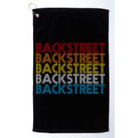 Retro Vintage Backstreet Golf Towel
