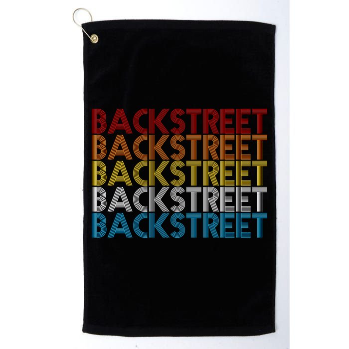 Retro Vintage Backstreet Golf Towel