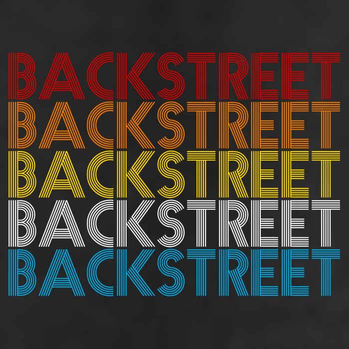 Retro Vintage Backstreet Golf Towel