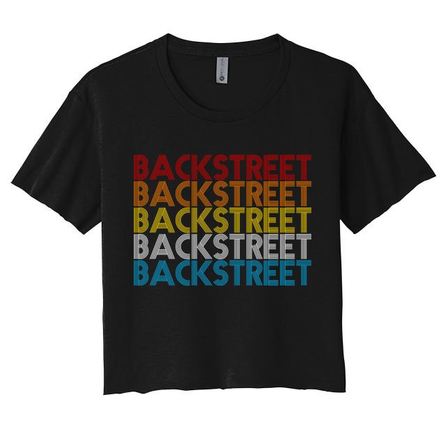 Retro Vintage Backstreet Crop Top