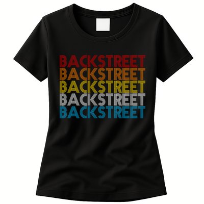 Retro Vintage Backstreet Womens T-Shirt