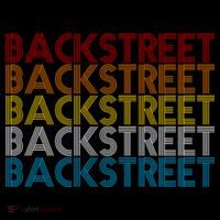 Retro Vintage Backstreet Womens T-Shirt