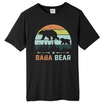 Retro Vintage Baba Bear Tall Fusion ChromaSoft Performance T-Shirt